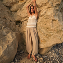 Mos Mosh MMNuello Gunilla Pant Sesame