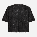 Mos Mosh MMReya Sequins Back Top Black