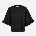 Mos Mosh MMRosette O-SS Tee Black