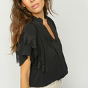 Mos Mosh MMWea Flowish Blouse Black