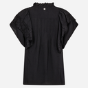 Mos Mosh MMWea Flowish Blouse Black