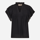 Mos Mosh MMWea Flowish Blouse Black