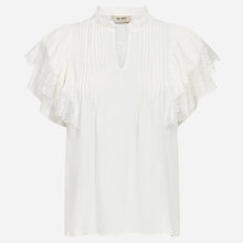 Mos Mosh MMWea Flowish Blouse Ecru