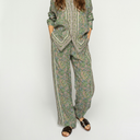 Mos Mosh MMBala Flowish Orchid Pant Turf Green - J BY J Fashion