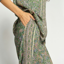 Mos Mosh MMBala Flowish Orchid Pant Turf Green - J BY J Fashion