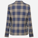 Mos Mosh MMBlake Chec Blazer Crown Blue - J BY J Fashion