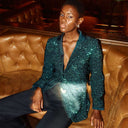 Mos Mosh MMCarys Lala Blazer Dark Pine - J BY J Fashion