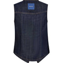 Mos Mosh MMCeden Nippon Vest Dark Blue