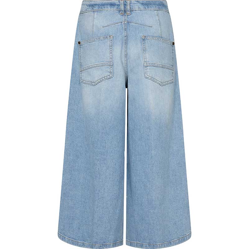 Mos Mosh MMCulotte Sagai Jeans Light Blue