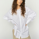 Mos Mosh MMEnola Cotton Shirt White - J BY J Fashion