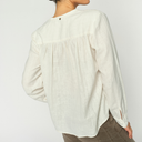 Mos Mosh MMEvanda LS Blouse Ecru - J BY J Fashion