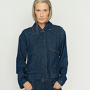 Mos Mosh MMEyla Arge Jacket Dark Blue - J BY J Fashion