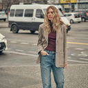 Mos Mosh MMFauna Elina Blazer Falcon