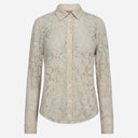 Mos Mosh MMKether Lace Sequin Shirt Summer Sand