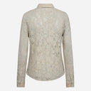 Mos Mosh MMKether Lace Sequin Shirt Summer Sand
