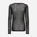 Mos Mosh MMLoretta Mono Mesh Blouse Black