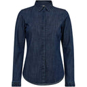 Mos Mosh MMMattie Flip Denim Shirt Dark Blue - J BY J Fashion