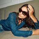 Mos Mosh MMMattie Flip Denim Shirt Dark Blue - J BY J Fashion