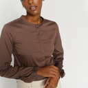 Mos Mosh MMMattie Shirt Coffee Quartz - J BY J Fashion