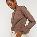 Mos Mosh MMMattie Shirt Coffee Quartz - J BY J Fashion