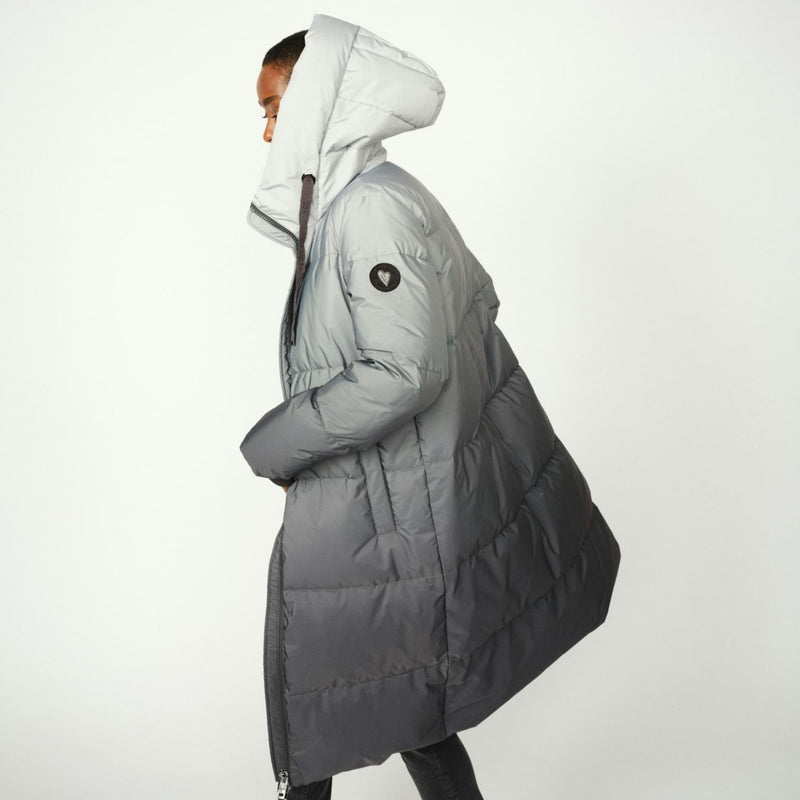 Mos Mosh MMNova Dip Dye Down Jacket Dark Grey