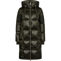 Mos Mosh MMNova Metallic Down Jacket Forest Night - J BY J Fashion