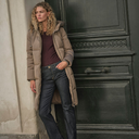 Mos Mosh MMNova Square Down Coat Brindle