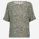 Mos Mosh MMPalma Flowish Orchid Blouse Turf Green