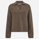 Mos Mosh MMThora Aidy Polo Knit Falcon