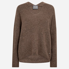 Mos Mosh MMThora V-Neck Knit Falcon