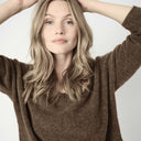 Mos Mosh MMThora V-Neck Knit Falcon