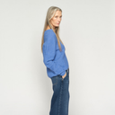 Mos Mosh MMThora V-Neck Knit Ultramarine - J BY J Fashion