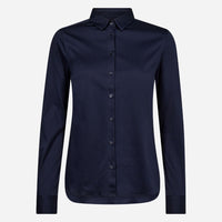 Mos Mosh MMTina Jersey Shirt Maritime Blue