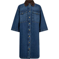Mos Mosh MMVikka Lara Dress Blue