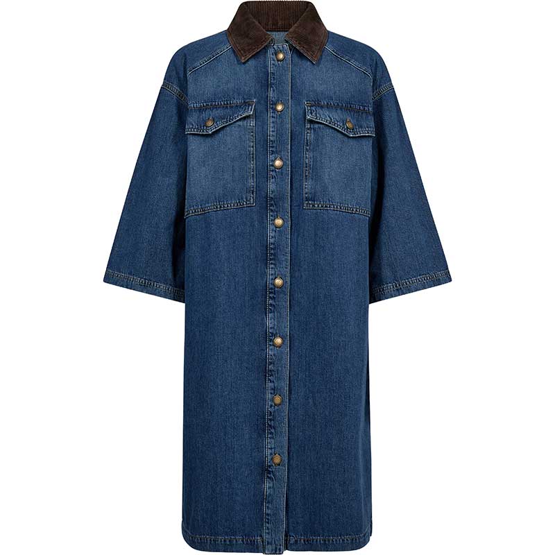 Mos Mosh MMVikka Lara Dress Blue
