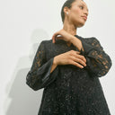 Mos Mosh MMYeni Lace Sequin Dress Black