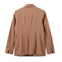Mos Mosh MmBeta Roy Blazer Mørk Sand - J BY J Fashion