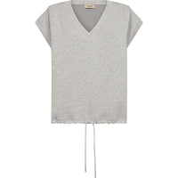 Mos Mosh MMNadi SL O-Neck Sweatshirt Light Grey Melange