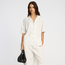 Munthe Brianda Striped Shirt Ivory
