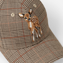 Munthe Corul Cap hat i beige ternet-2