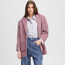 Munthe Aketta Checked Blazer Red