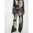 Munthe Arum Silk Pant PrintBlack