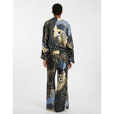 Munthe Arum Silk Pant PrintBlack