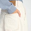 Munthe BECube Wide Jeans Ivory