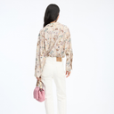 Munthe Babette Flower Blouse PrintNatur - J BY J Fashion