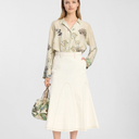 Munthe Braylin Denim Skirt Ivory