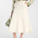 Munthe Braylin Denim Skirt Ivory
