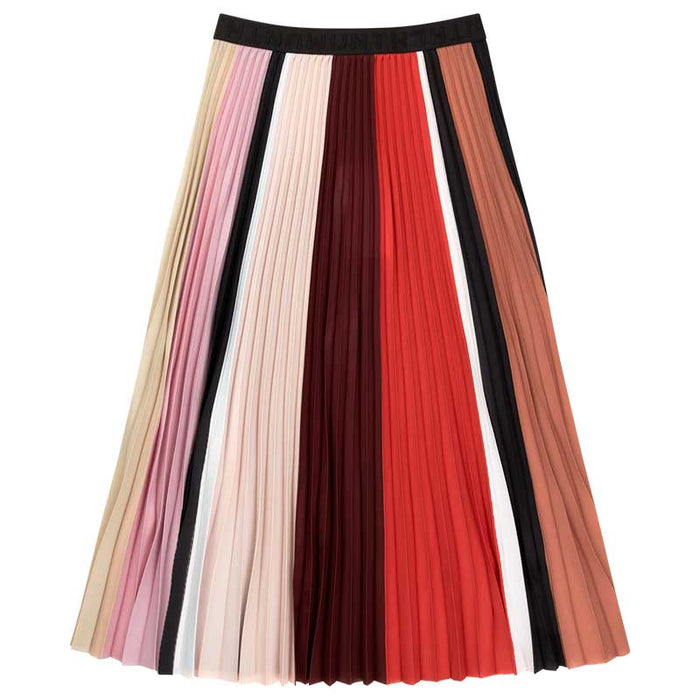 Munthe Charming Plizze Skirt Sort - J BY J Fashion