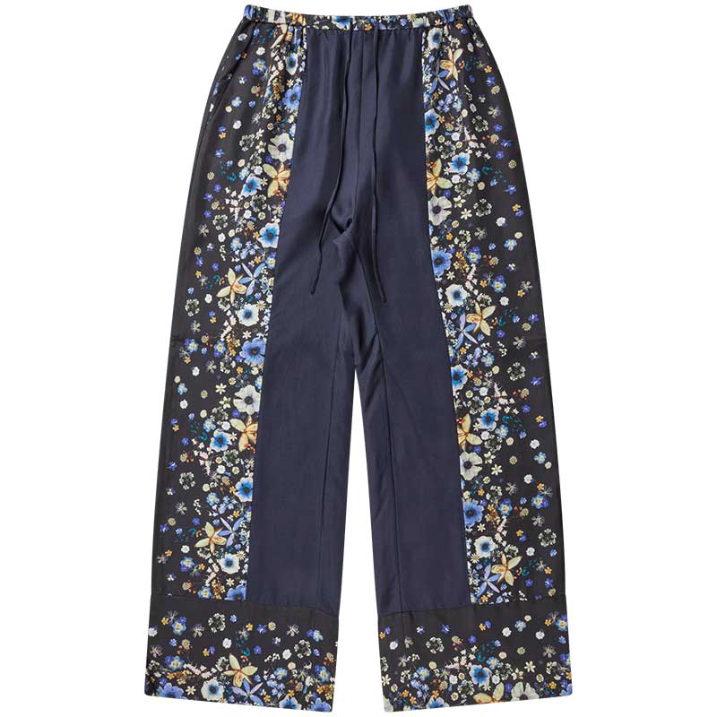 Munthe Fabert Silk Pants Black - J BY J Fashion