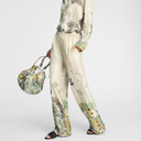 Munthe Fabert Silk Pants PrintCreme